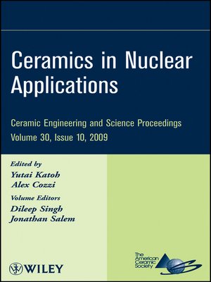 cover image of Ceramics in Nuclear Applications